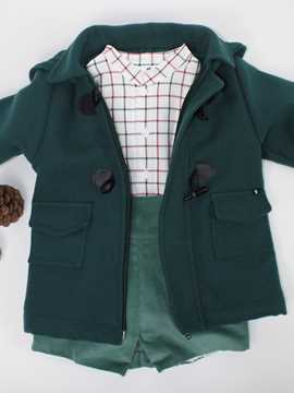 Green corduroy look