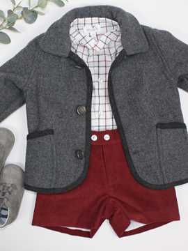 boy look austrian coat grey