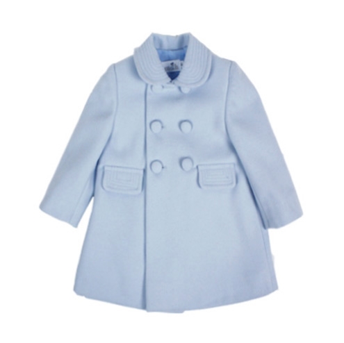 blue girl coat