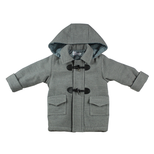 grey coat toddler boy