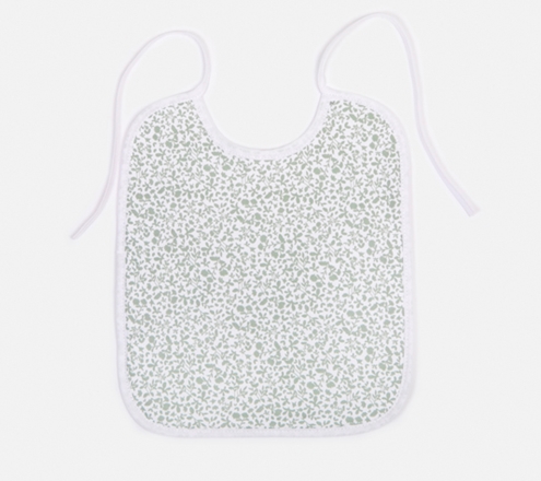 green leaves bib