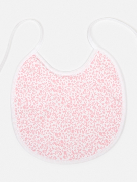 babero rosa bebé