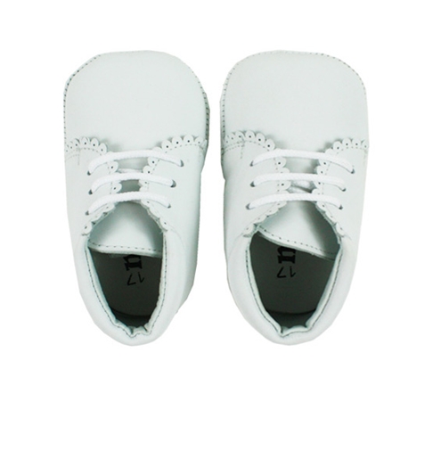 Badana bota blanco con cordones