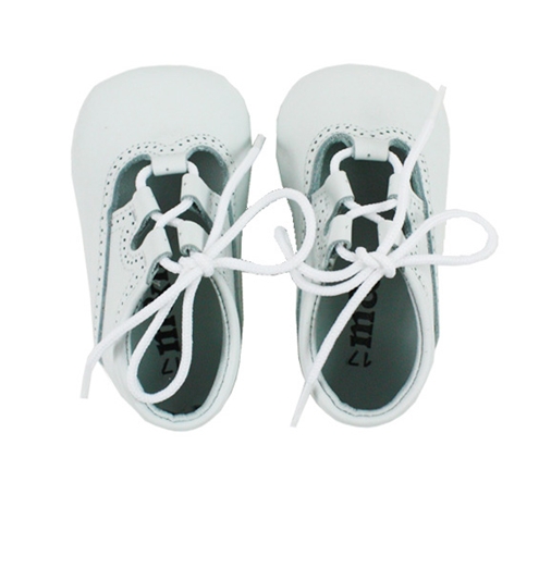 white baby leather shoes Wales open