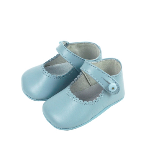 Baby blue girl shoes