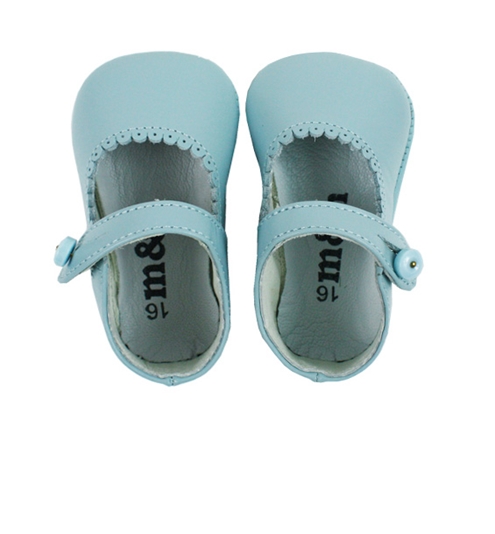 Baby blue girl shoes