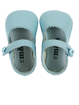 Baby blue girl shoes