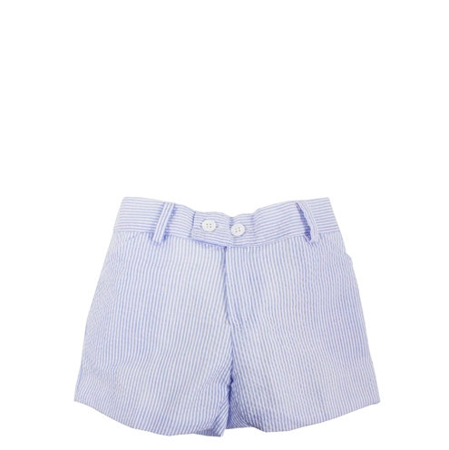 Toddler boy bermuda blue stripes