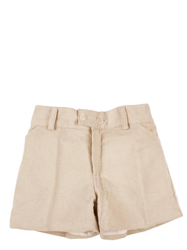 beige corduroy bermuda