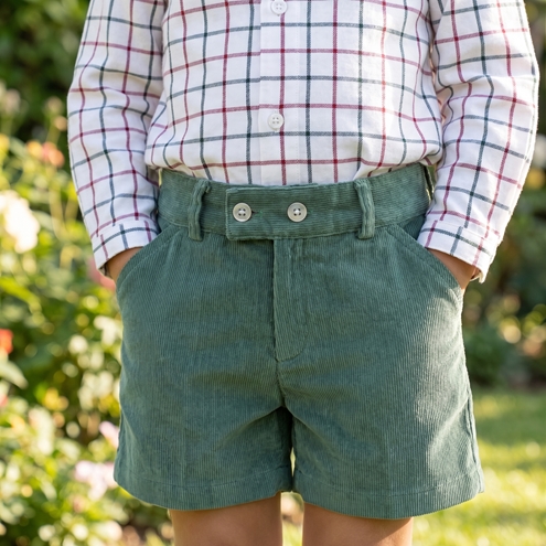 bermuda pana verde musgo