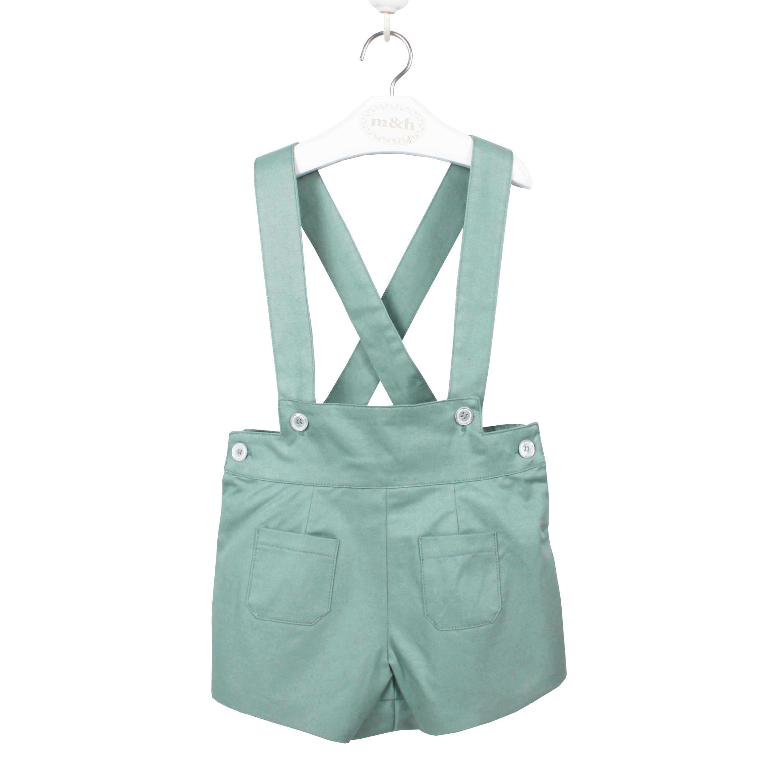 Bermuda tirante verde aguamarina