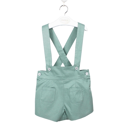 Bermuda tirante verde aguamarina