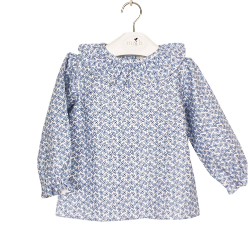 blue baby blouse