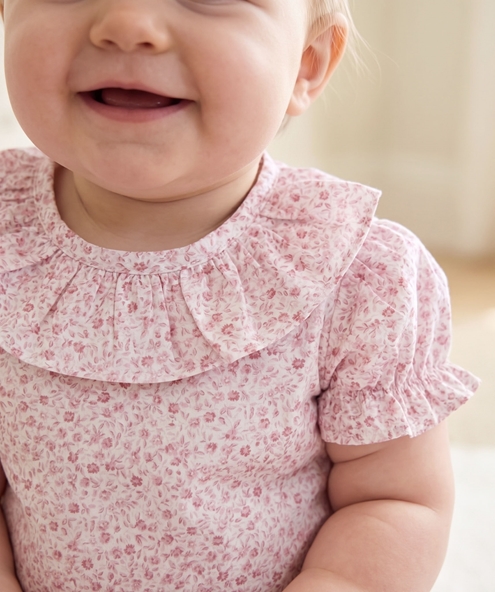 blusa rosa bebé