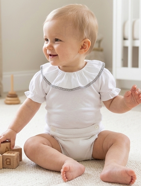 grey neck body cotton