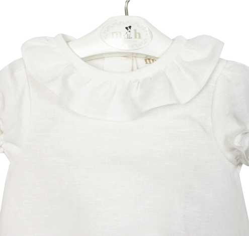 body blusa blanco lino