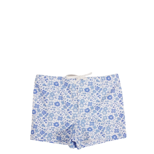 boxer boy summer blue print