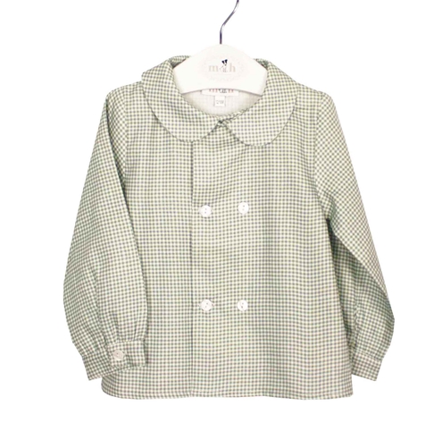 camisa cuadro verde