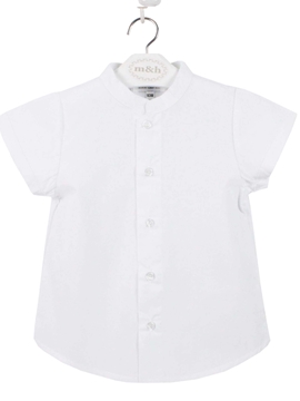 Mao toddler short white