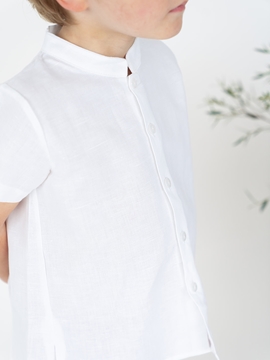 white linen shiert boy