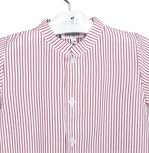 camisa mao raya roja corta