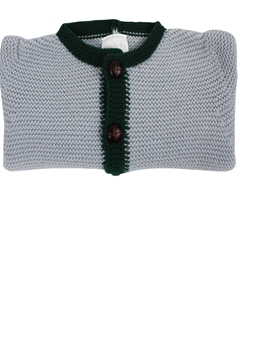 Chaqueta austriaca gris y verde botella