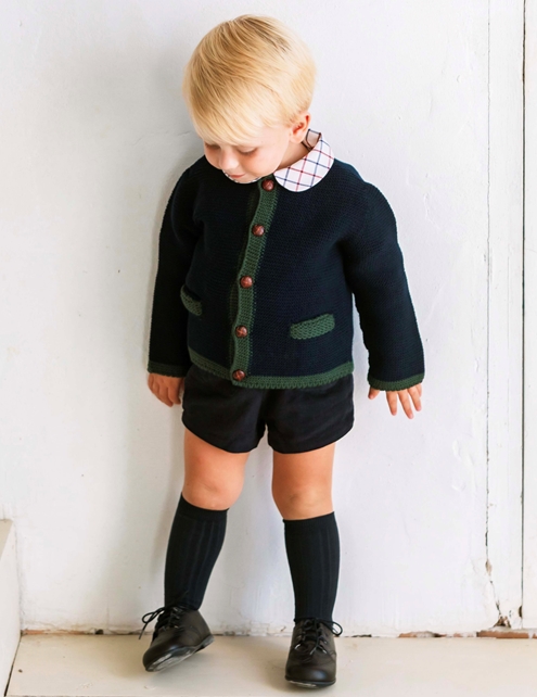 chaqueta austriaca marino verde