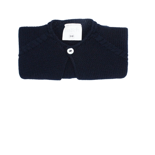 Chaqueta corta punto bobo marino