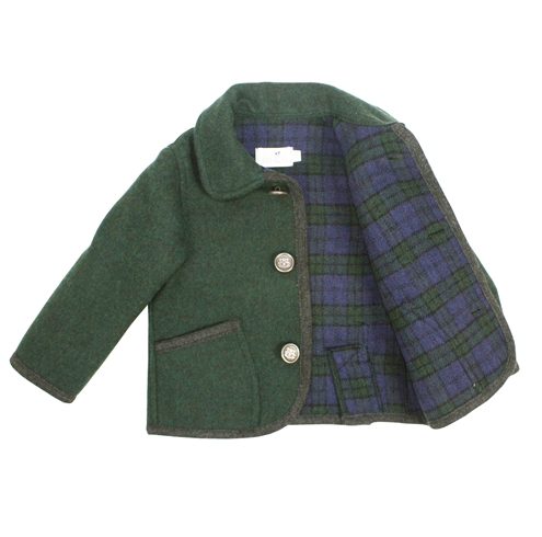 chaquetón austriaco verde