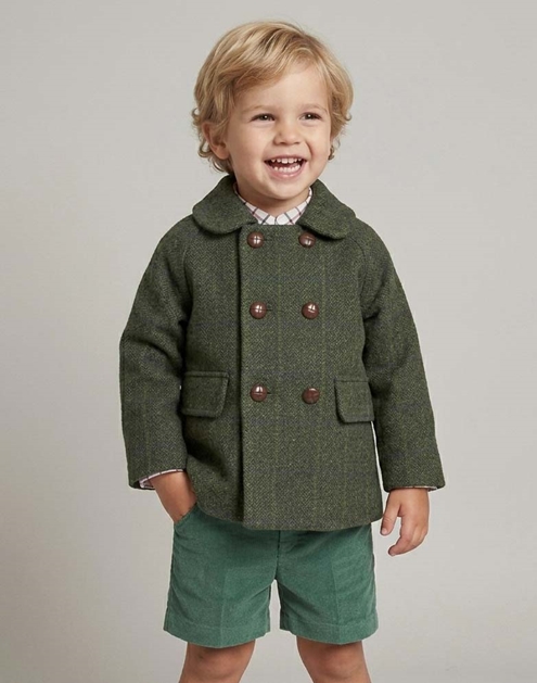 chaquetón cruzado verde 3