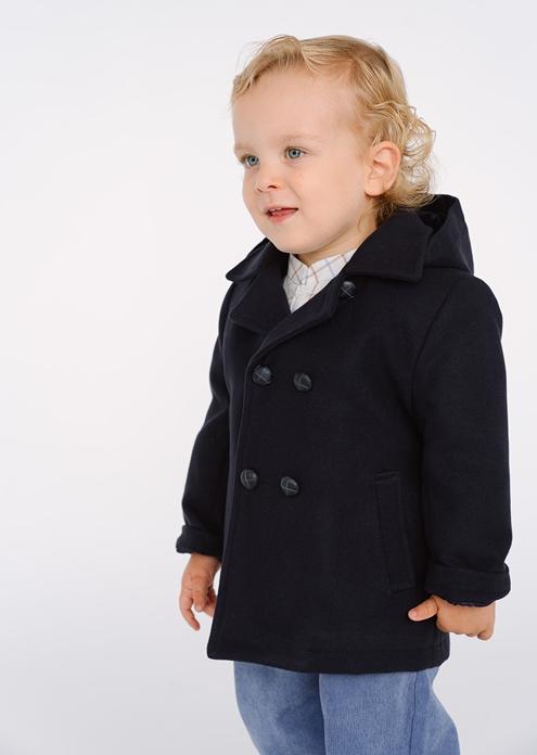 Navy short coat