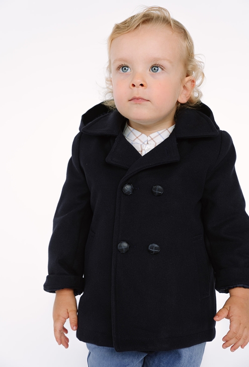 navy blue coat boy