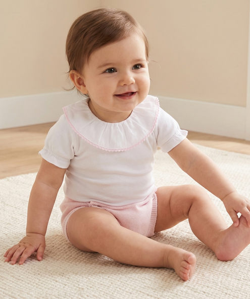 cubre peré rosa bebé