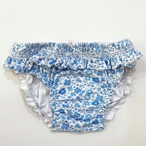 Cubrepañal baño. flores azules