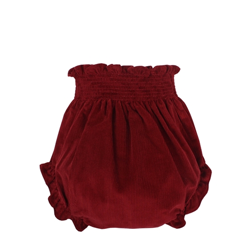baby bloomer corduroy burgundy