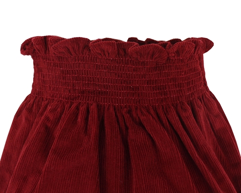baby bloomer corduroy burgundy