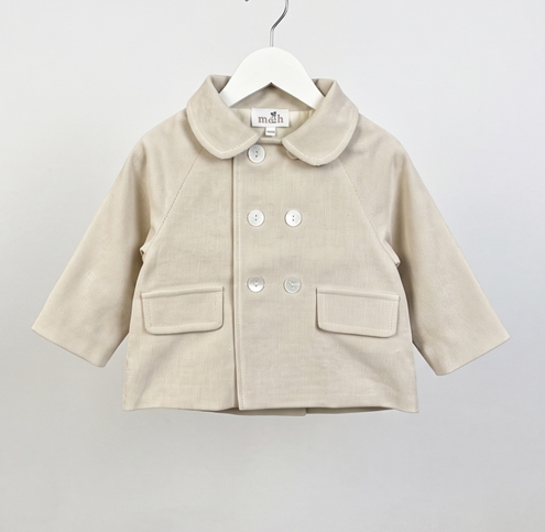 beige corduroy coat baby