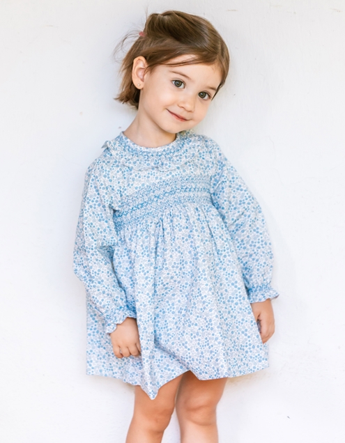 blue dress baby