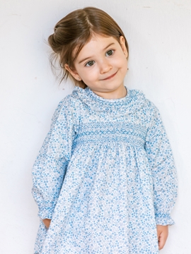 blue baby dress fall