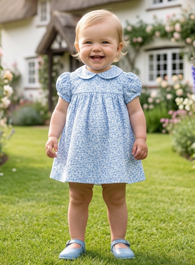baby dress blue