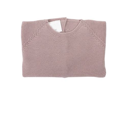 Pastel Pink thick knit baby sweater