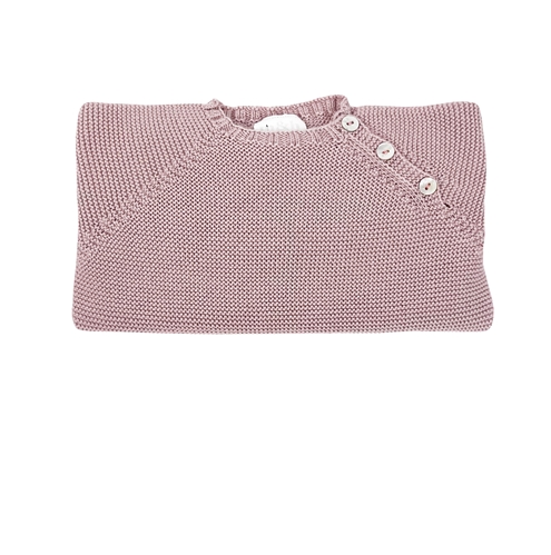 pastel pink swetaer knitted