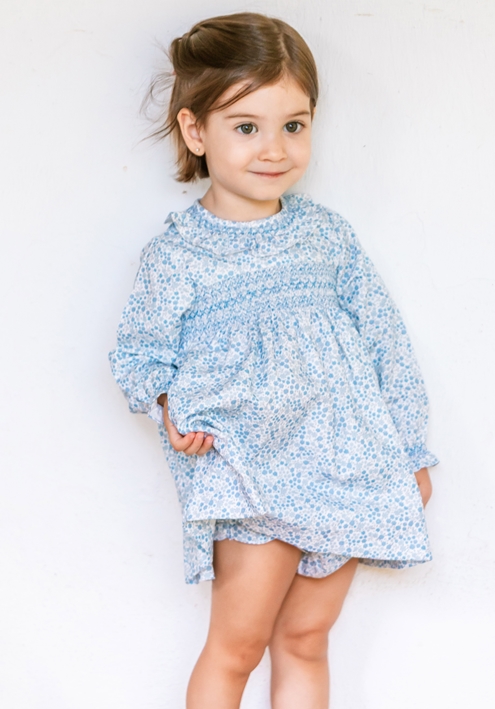 blue dress baby