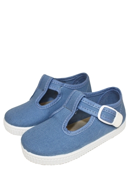 canvas shoes blue