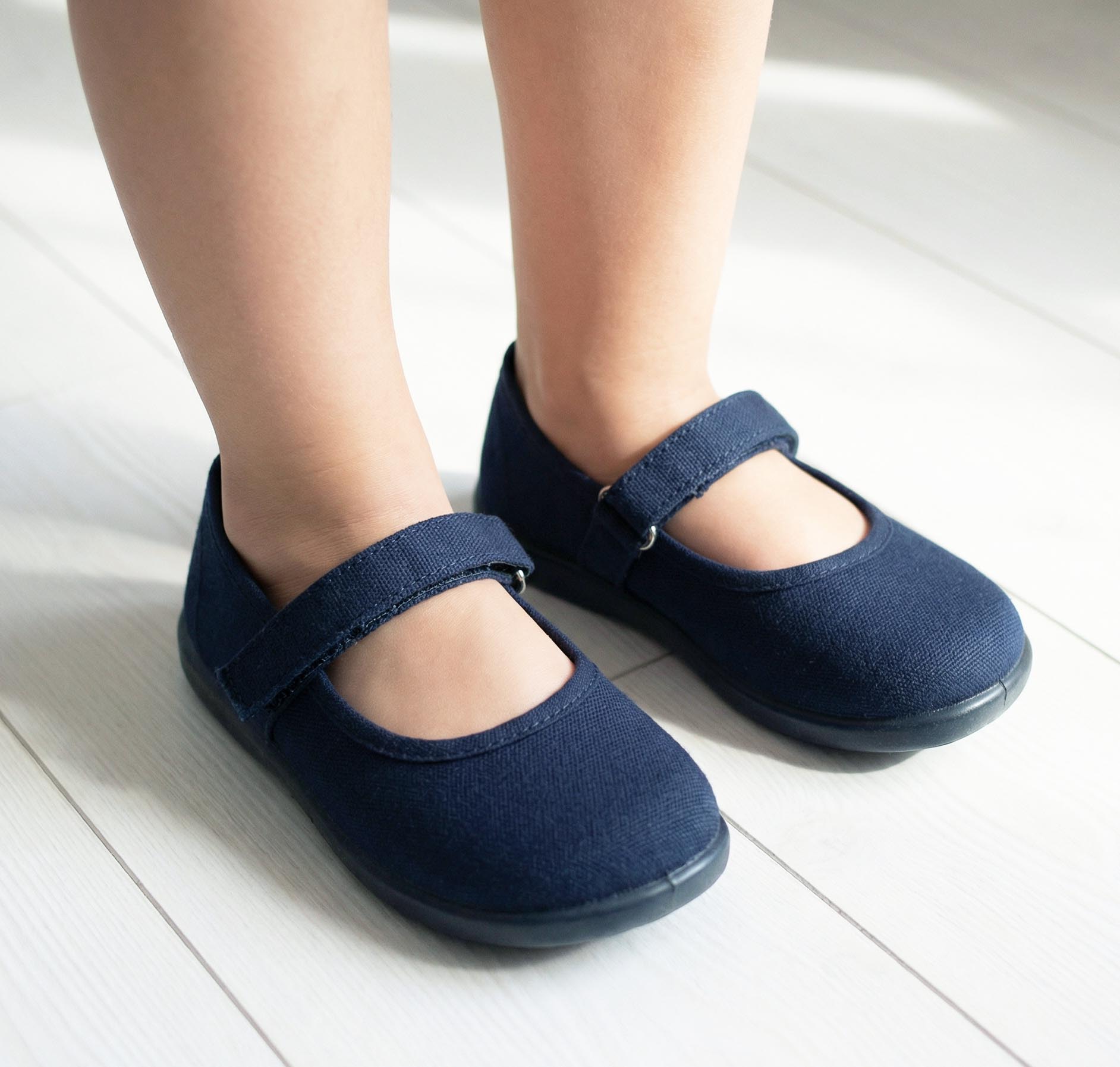 navy blue canvas shoes