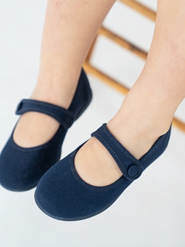 blue navy canvas girl