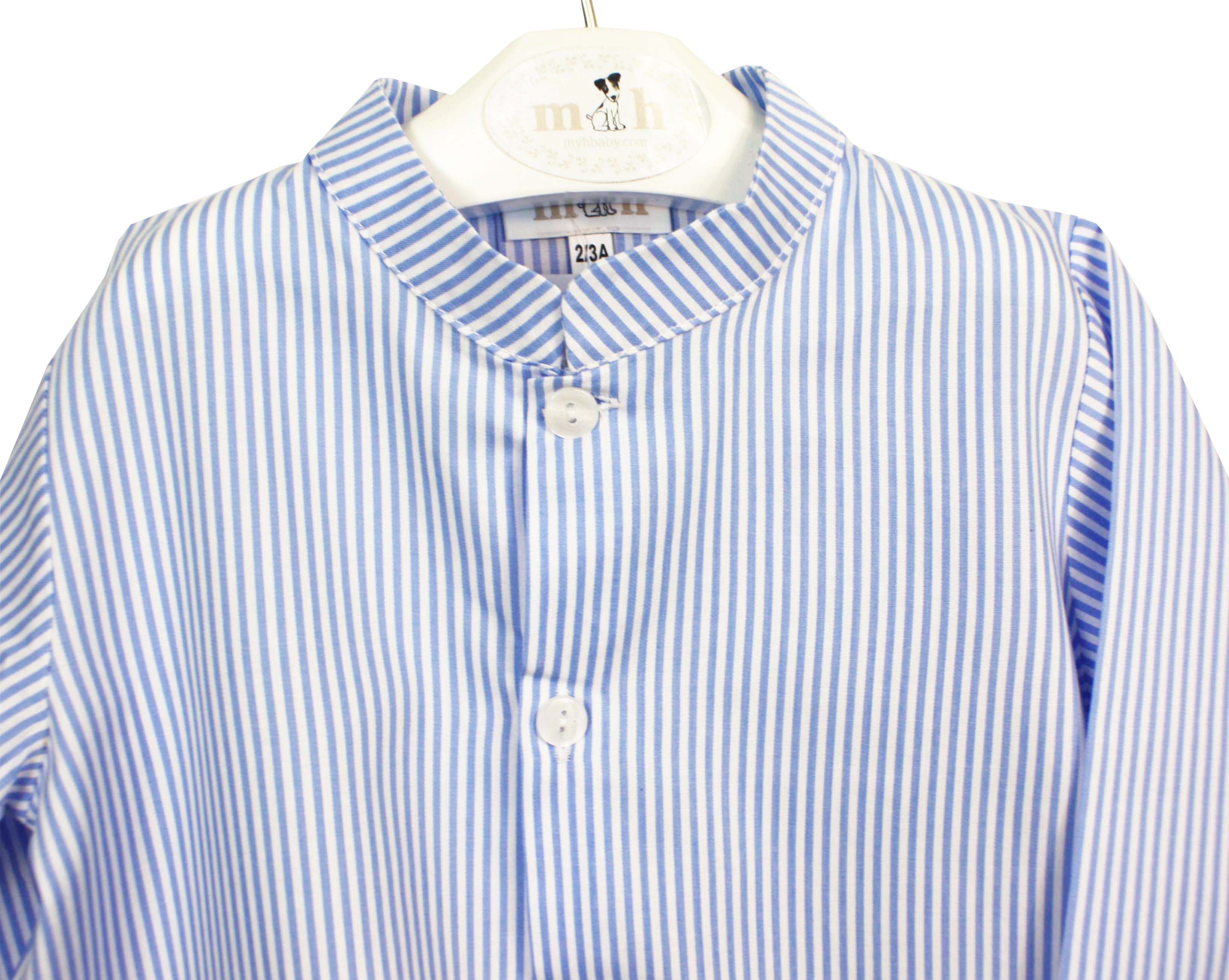 mao rayas azules camisa