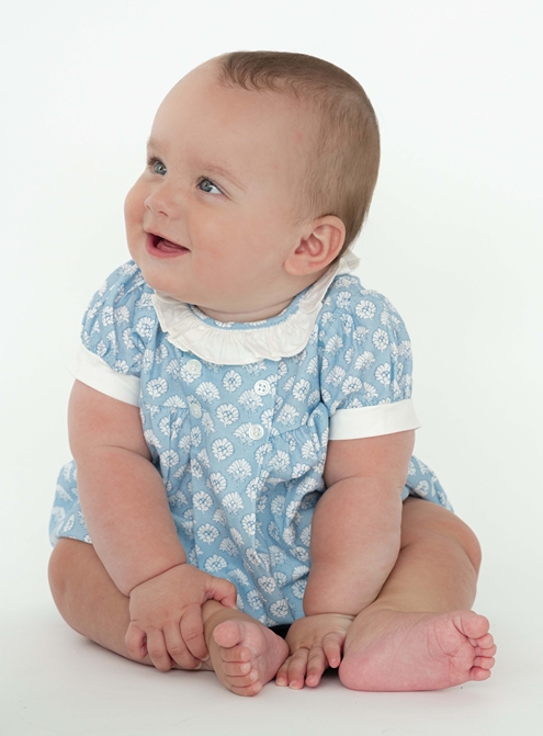 Romper baby paola blue 