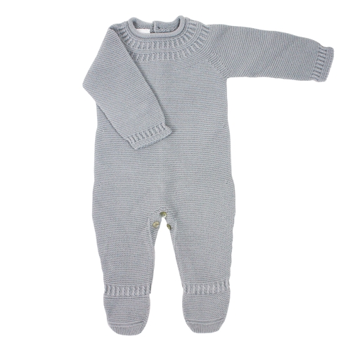 grey knit jumpsuit