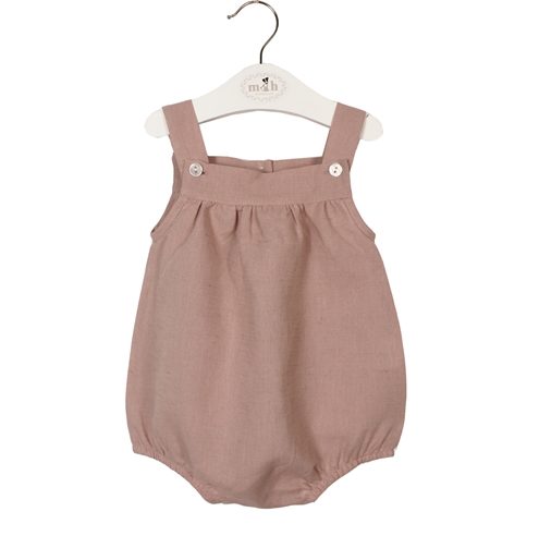 Baby romper pastel pink